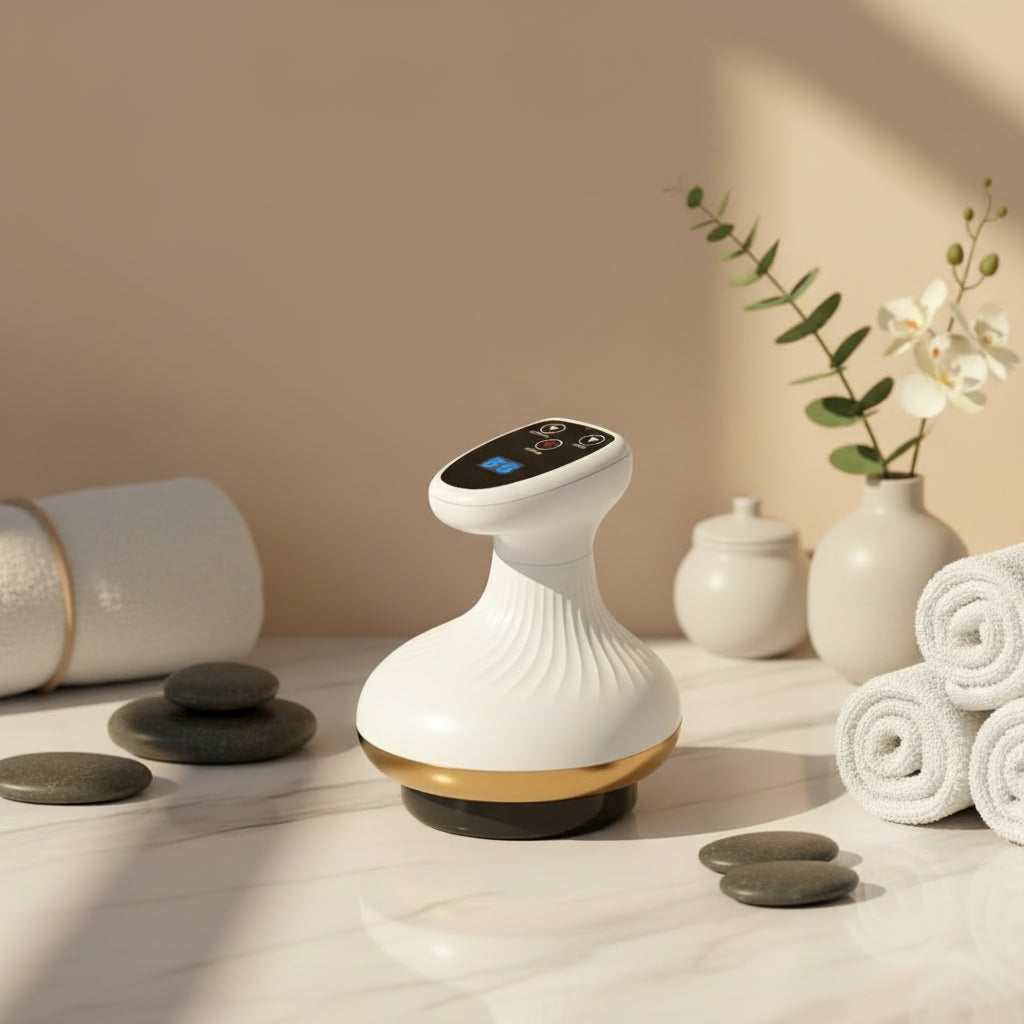 Aparat de Masaj Electric - Dispozitiv de Înfrumusețare cu Ventuze